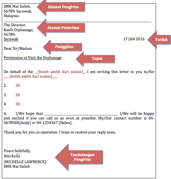 formal letter essay pt3