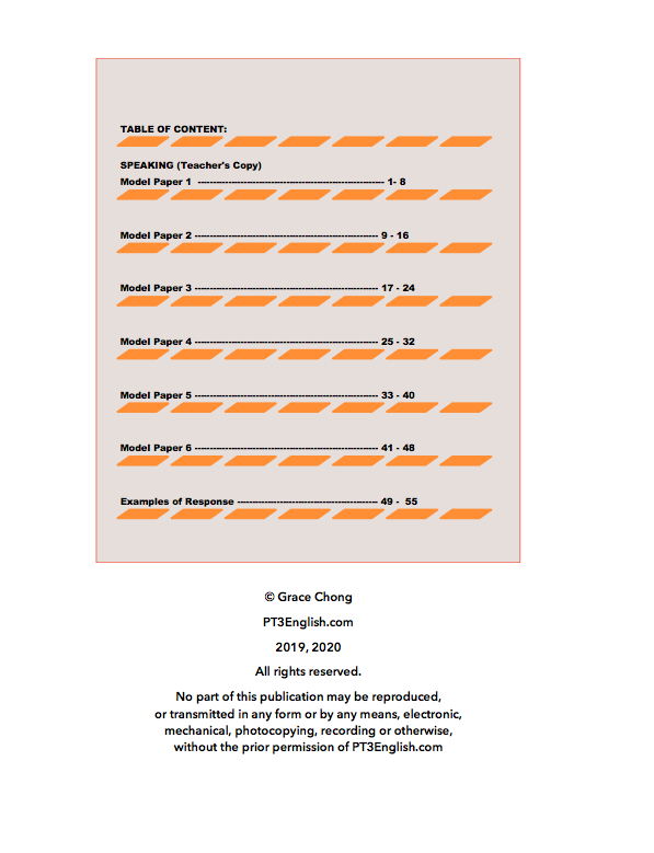 E book Form 3 Speaking PT3ENGLISH